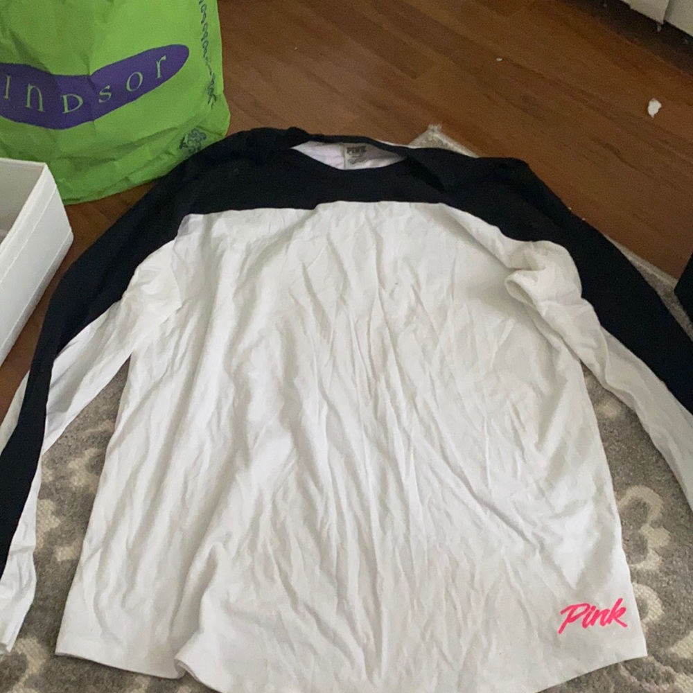 Pink long sleeve tee